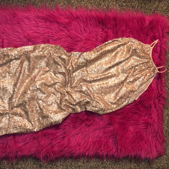 Amsale Dresses & Skirts - Gold Bridesmaids/Prom dress